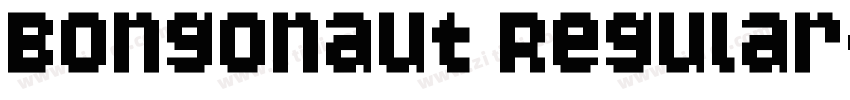 Bongonaut Regular字体转换